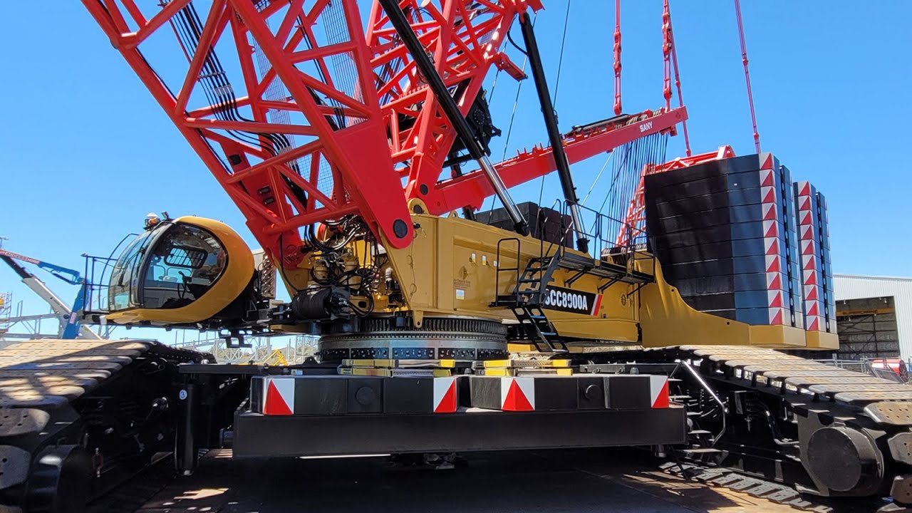 Crane Of The Day Episode 256 | SANY SCC8000A