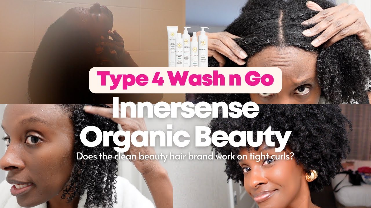 Type 4 Wash n Go Routine Using Innersense Organic Beauty