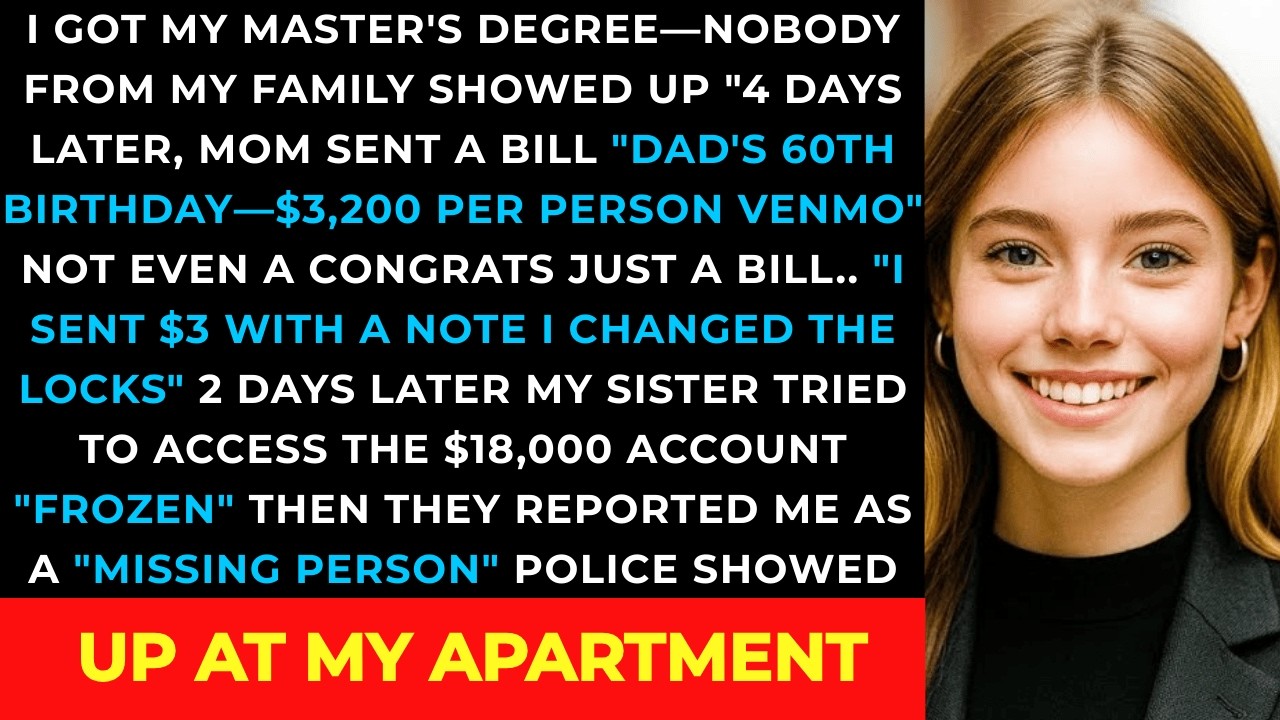My FAMILY Skipped My Master's Graduation 