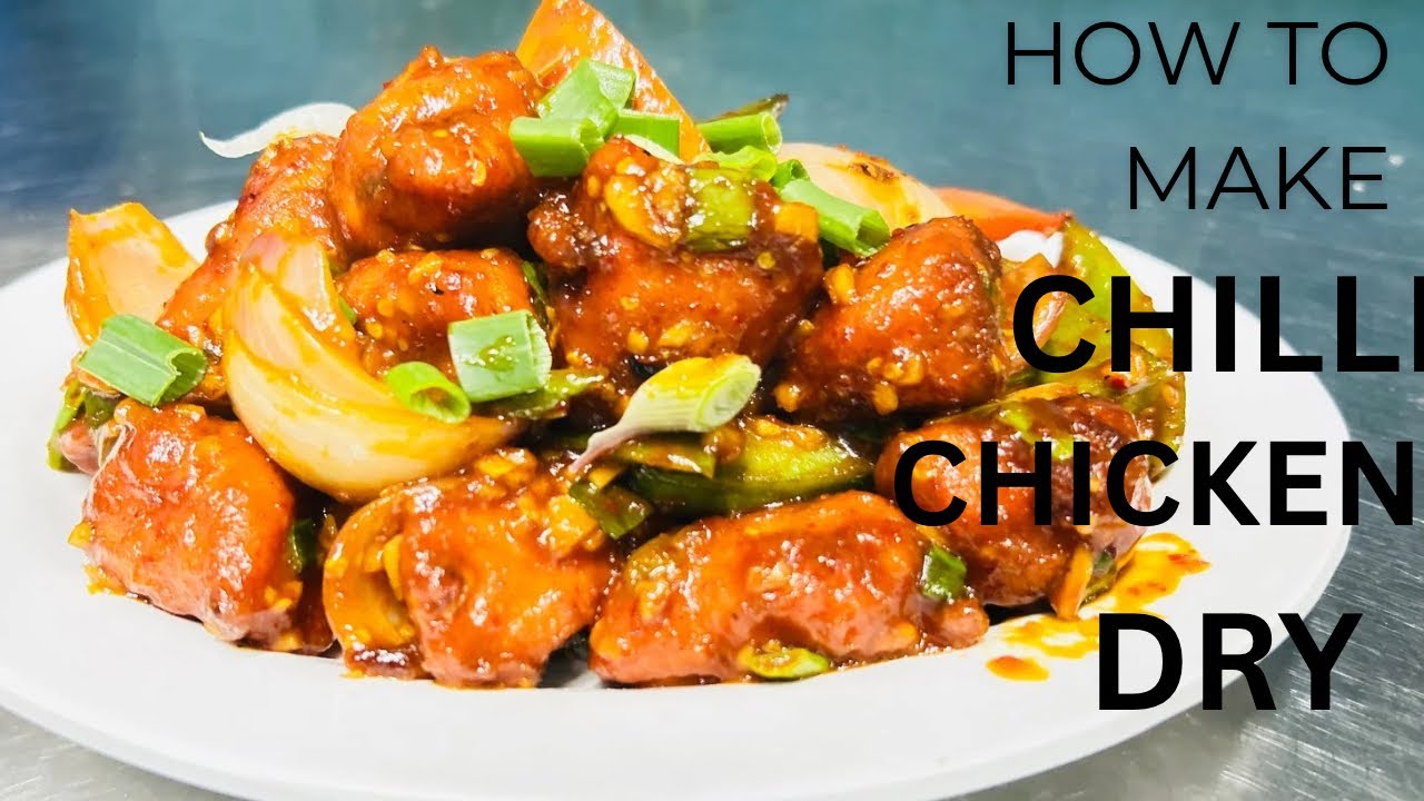 Chilli chicken dry recipes #chillichicken, #drychilli chicken, 