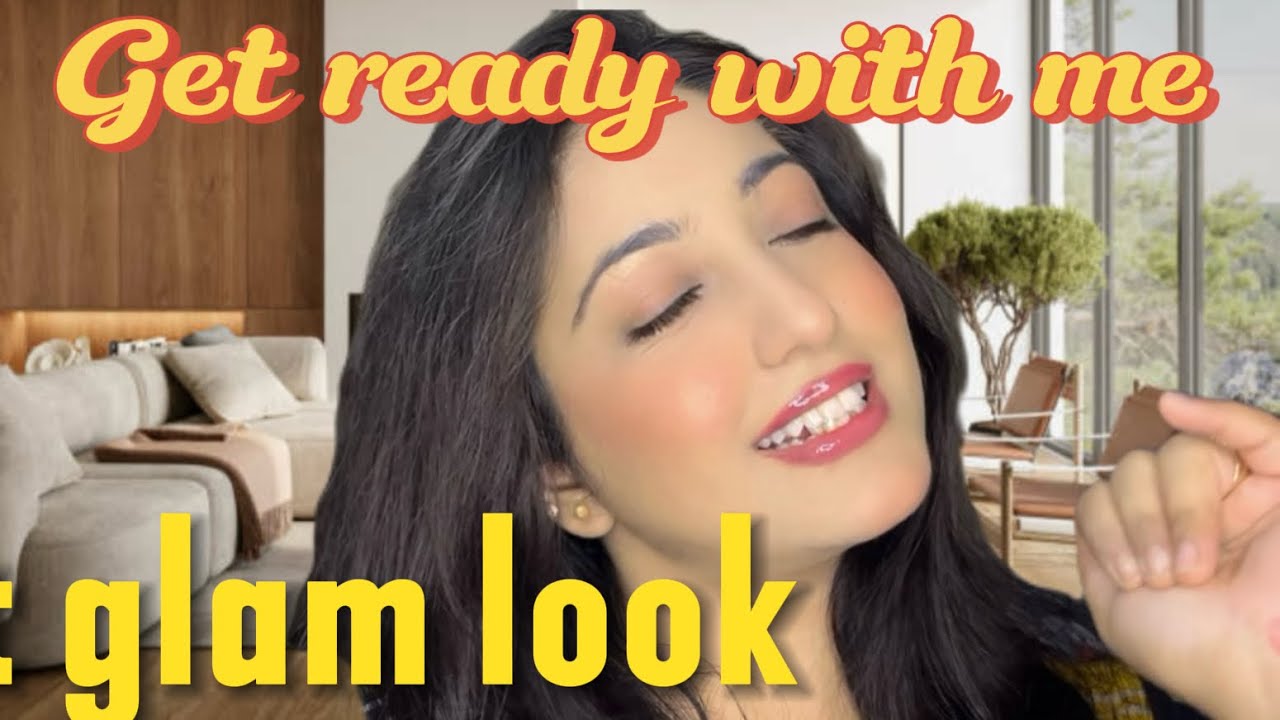 Get ready with me with affordable makeup/ soft glam look… eid makeup