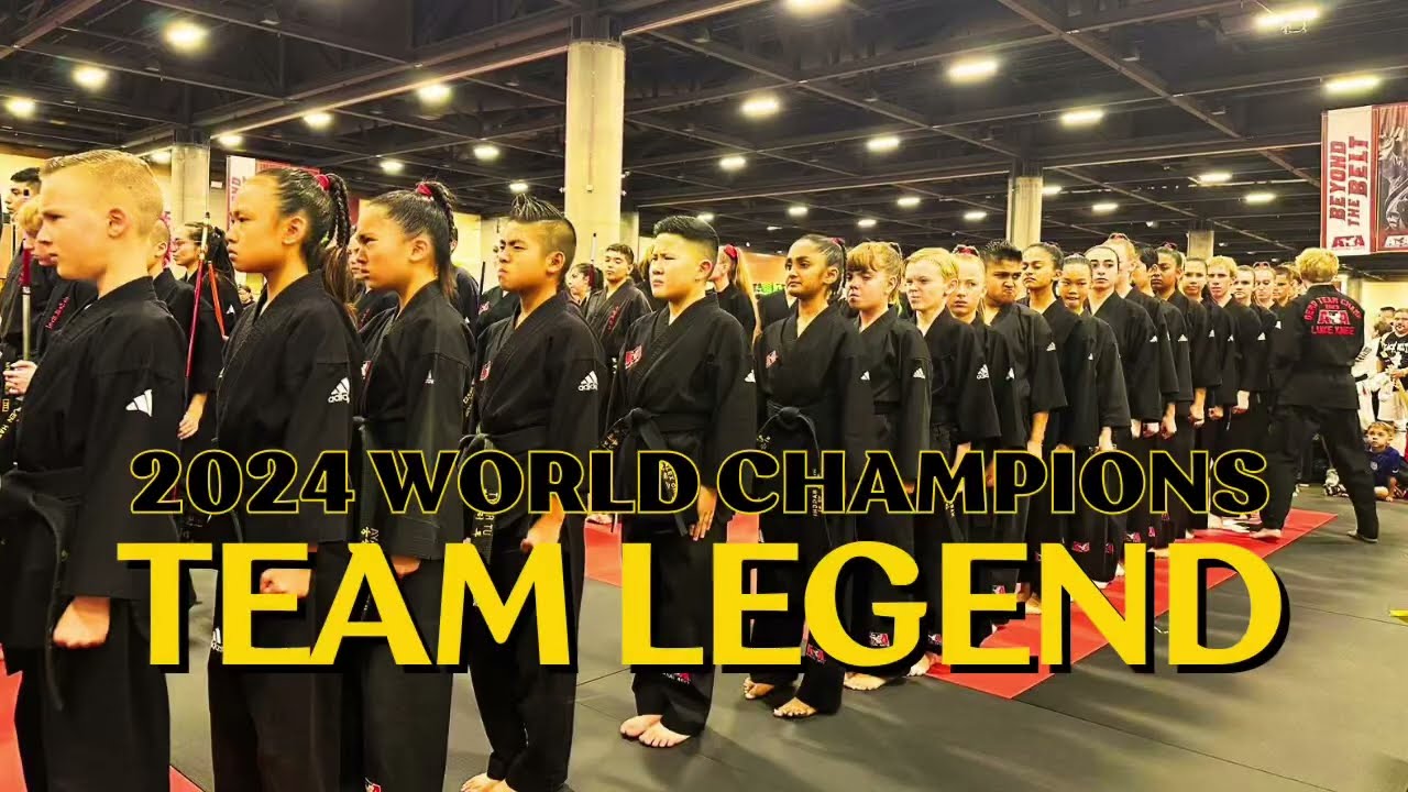 2024 ATA World Championships Demo Team (1st place) TEAM LEGEND