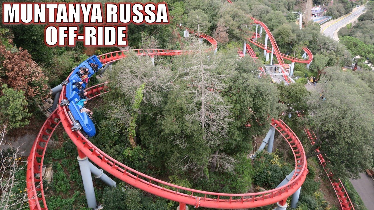 Muntanya Russa Off-Ride Footage, Tibidabo Vekoma Family Coaster | Non-Copyright