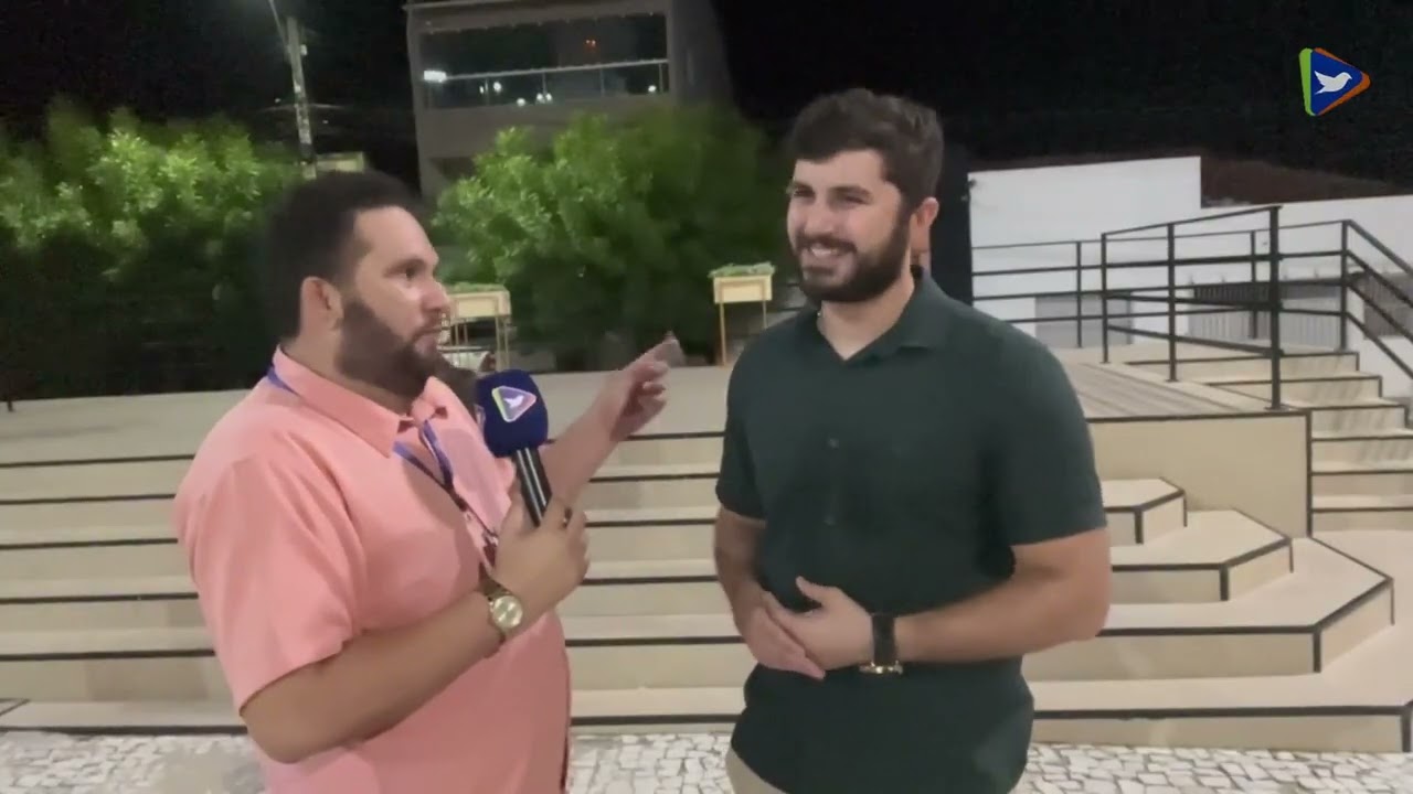 PREFEITO DR. MARCOS CUNHA INAUGURA ANFITEATRO MARIA NEUSA DA PAZ  EM JAGUARETAMA