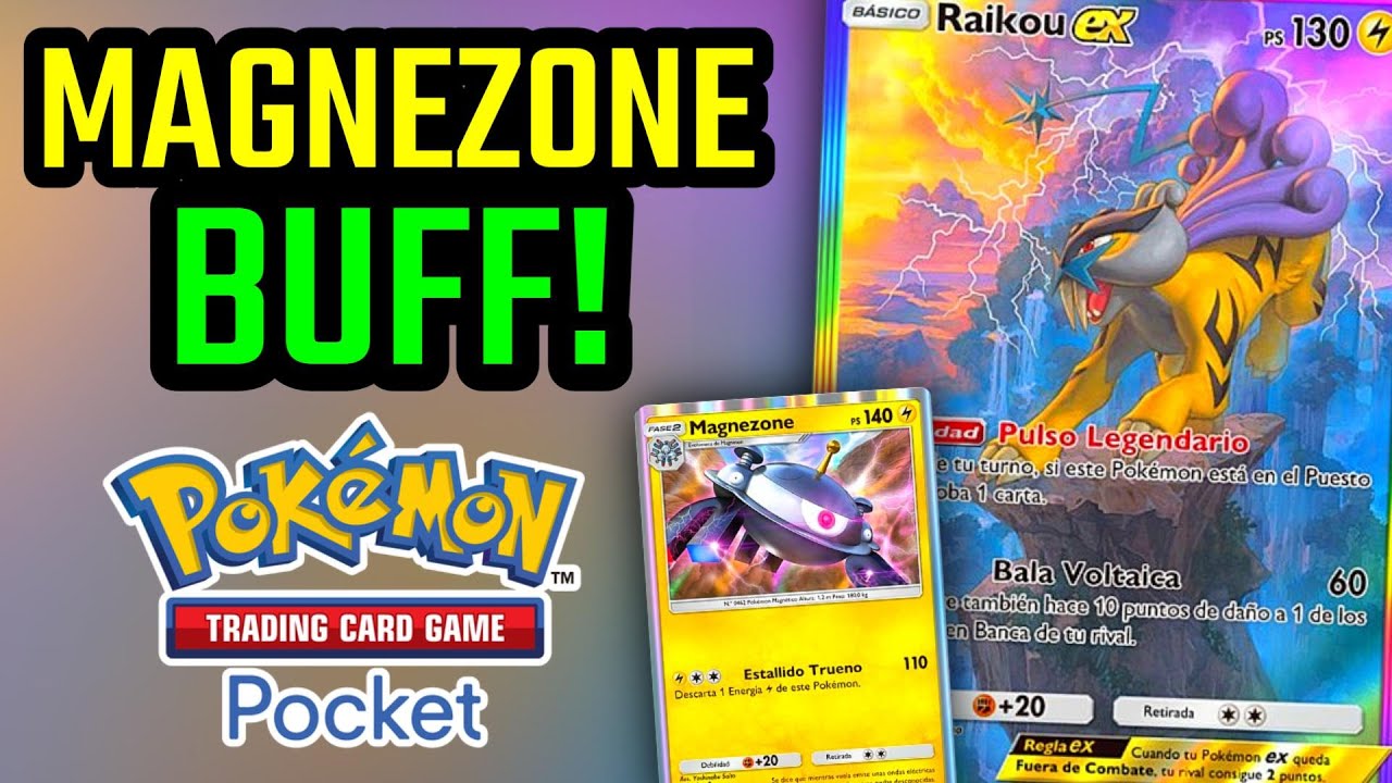 🔋 Magnezone Impulsa a Raikou EX y Revienta el Meta en TCG Pocket!