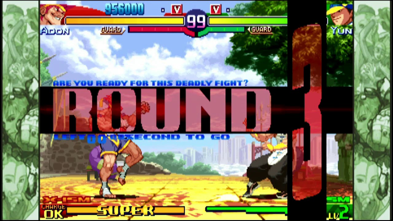 Street Fighter Alpha 3 MAX (PSP) Arcade as Adon