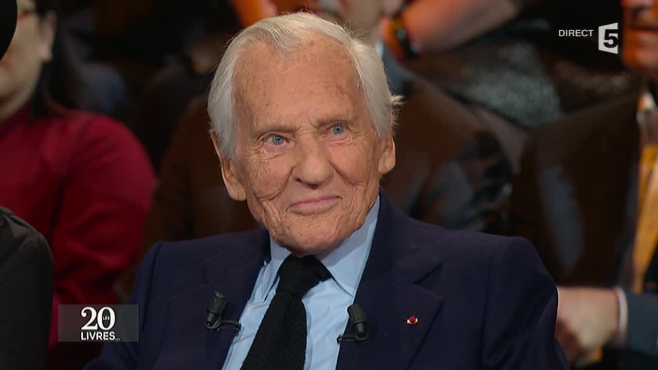 Jean d’Ormesson «  le livre qui a changé ma vie c’est la Bible » #20livresF5
