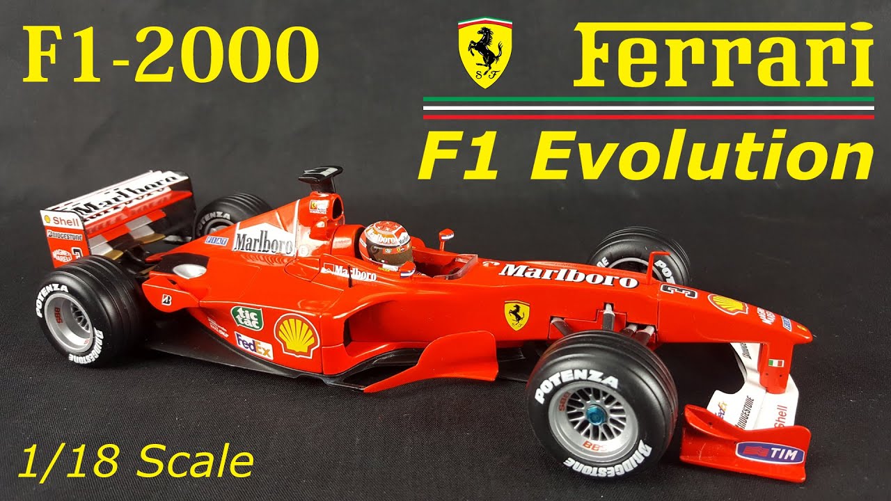 Ferrari F1 Evolution in 1/18 Scale - 2000 F1-2000