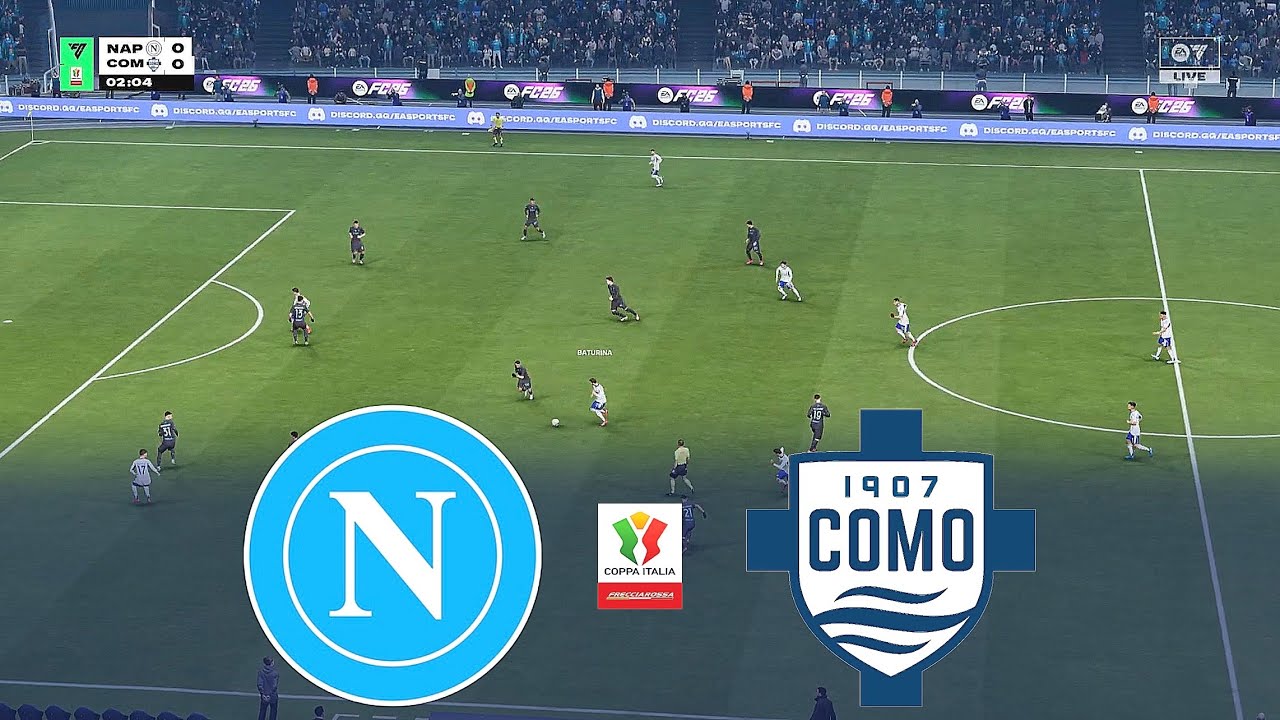 SSC NAPOLI vs COMO 1907 | COPPA ITALIA 2026