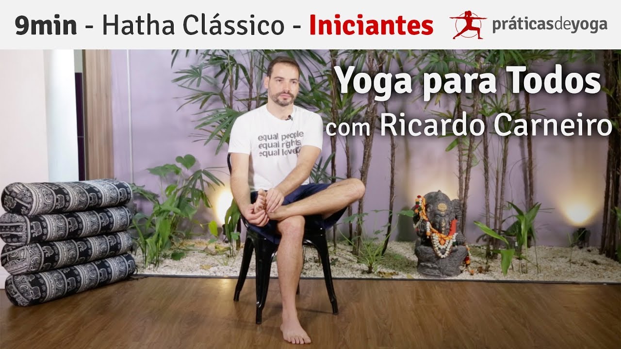 Yoga para Todos   Prática com Cadeira