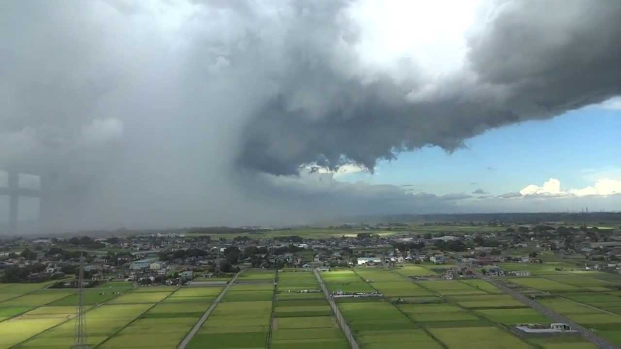 埼玉県越谷市　竜巻　ｽｰﾊﾟｰｾﾙ全景　20130902