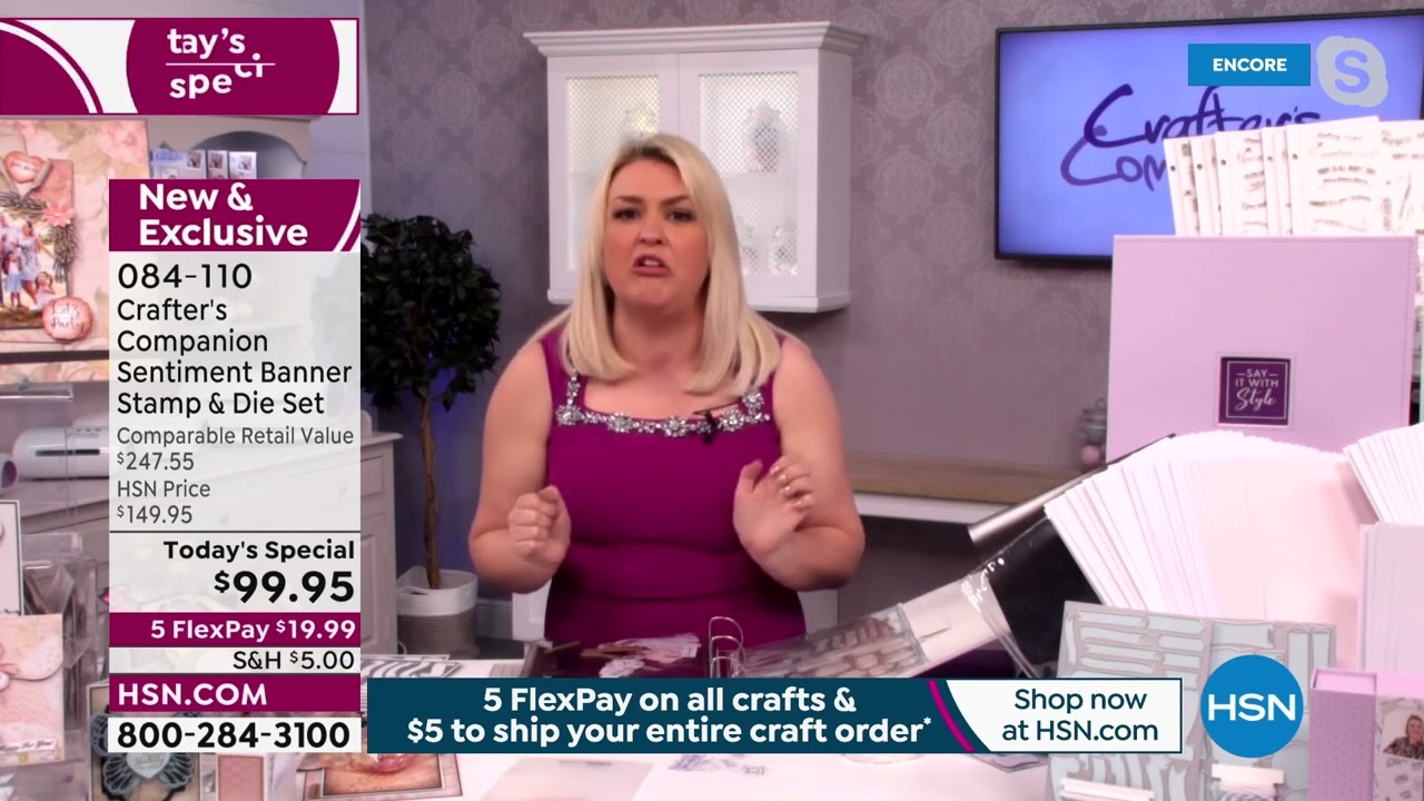 HSN | Crafter's Companion 03.29.2022 - 06 AM