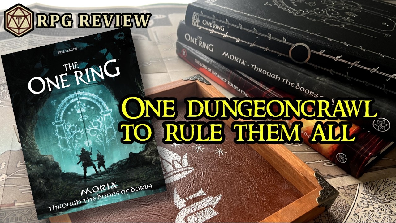 The Moria book for The One Ring is awe-inspiring - RPG Review