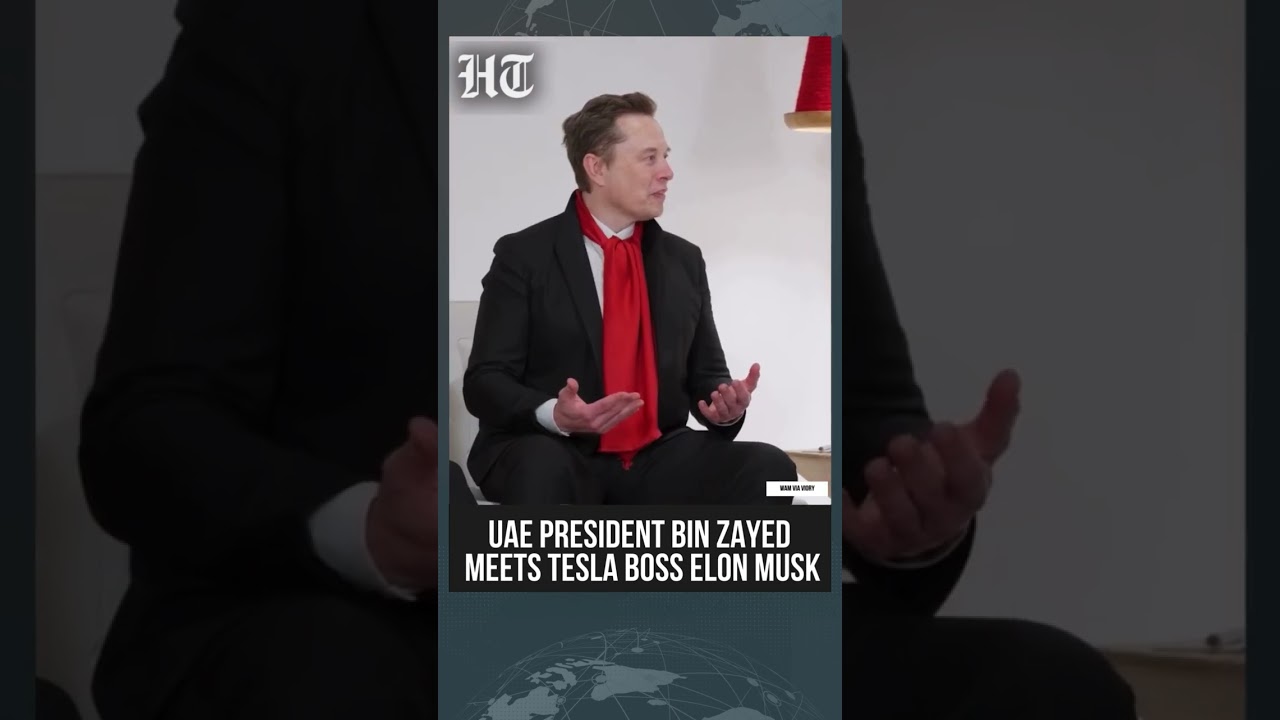 UAE President Holds Talks With Elon Musk on AI and Technology Cooperation