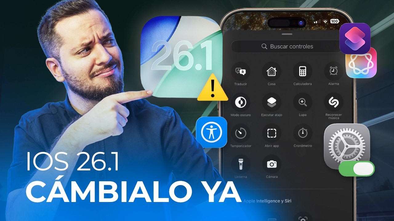 iOS 26.1: Haz ESTO despu&eacute;s de actualizar (IMPORTANTE)