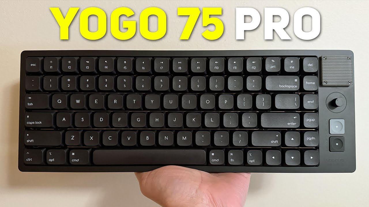 Премиальная низкопрофильная клавиатура | Обзор ATK Yogo 75 Pro