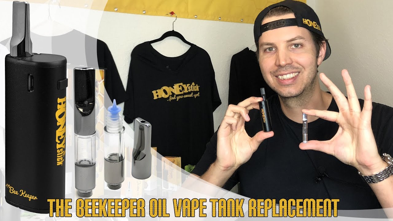Сменный масляный бак HoneyStick Beekeeper / улучшенный керамический испаритель для вейпа на 0,5 мл