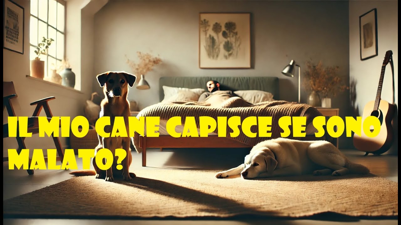 Il mio cane capisce se sono malato?
