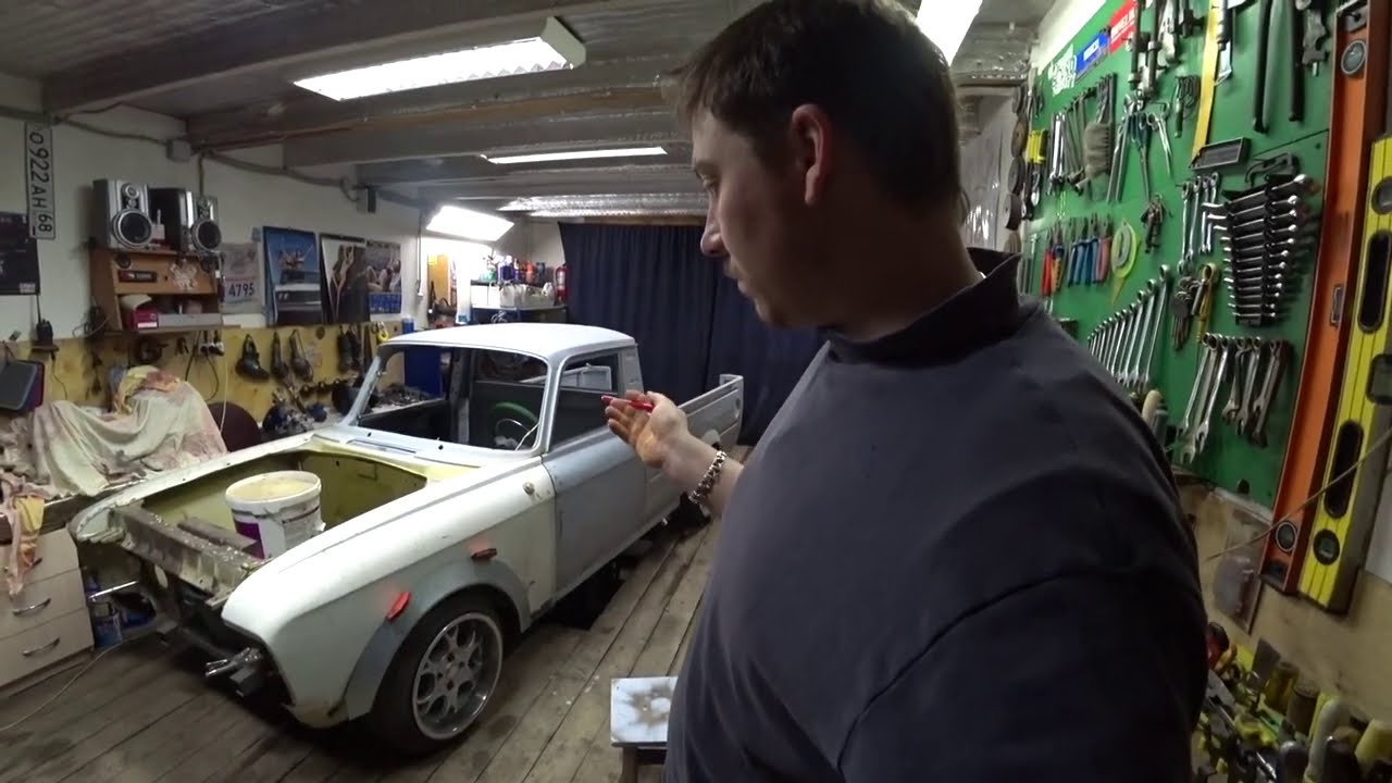 Расширение передних крыльев новые арки на москвич ИЖ 2715 БЕЛЯШ CUSTOM PICKUP