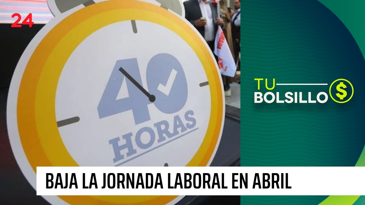 Cuenta regresiva: en abril jornada laboral será de 42 horas | 24 Horas TVN Chile