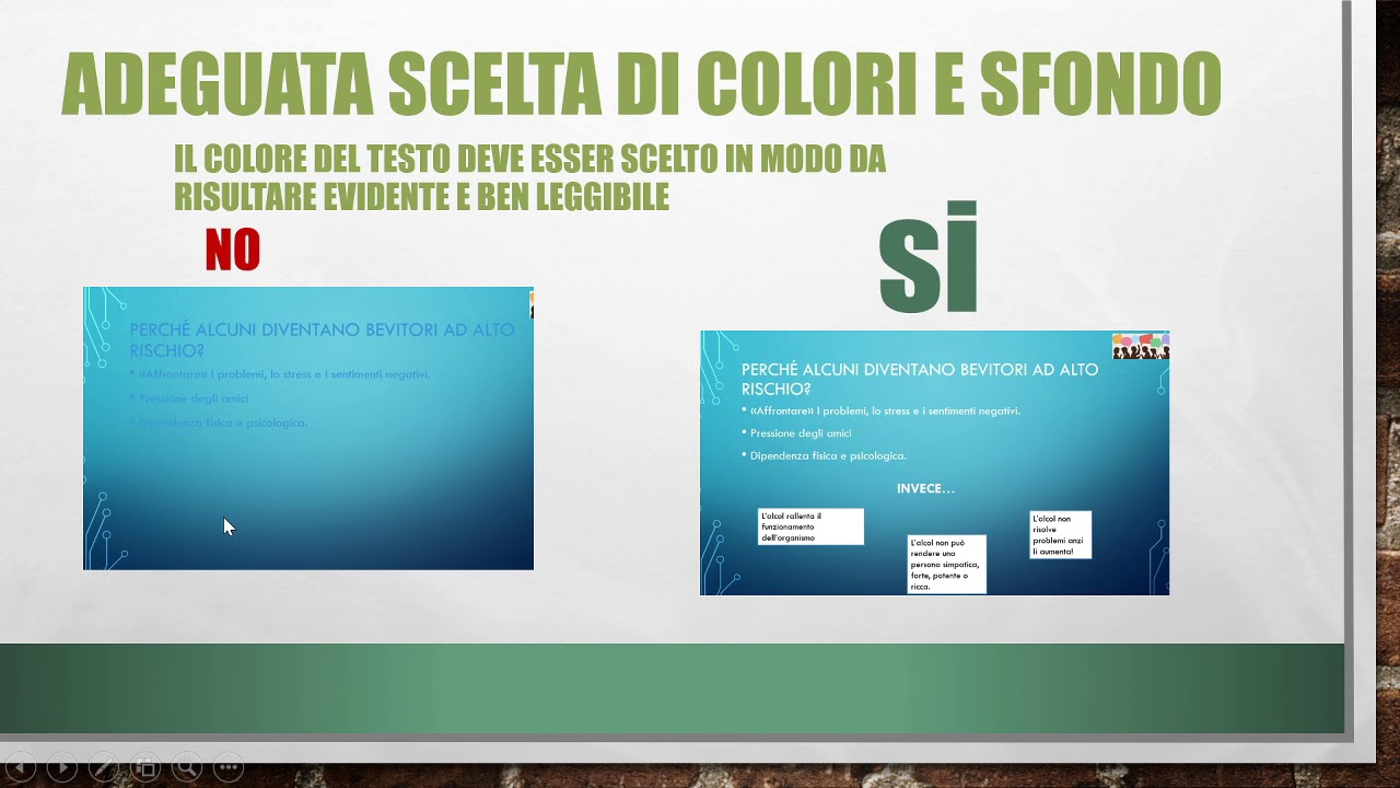 Le principali regole per creare una presentazione power point