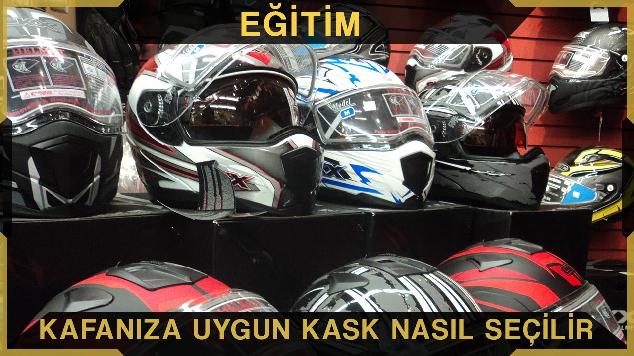 Kafanıza Uygun Kask Nasıl Seçilir | RAHMİ BARUTÇU