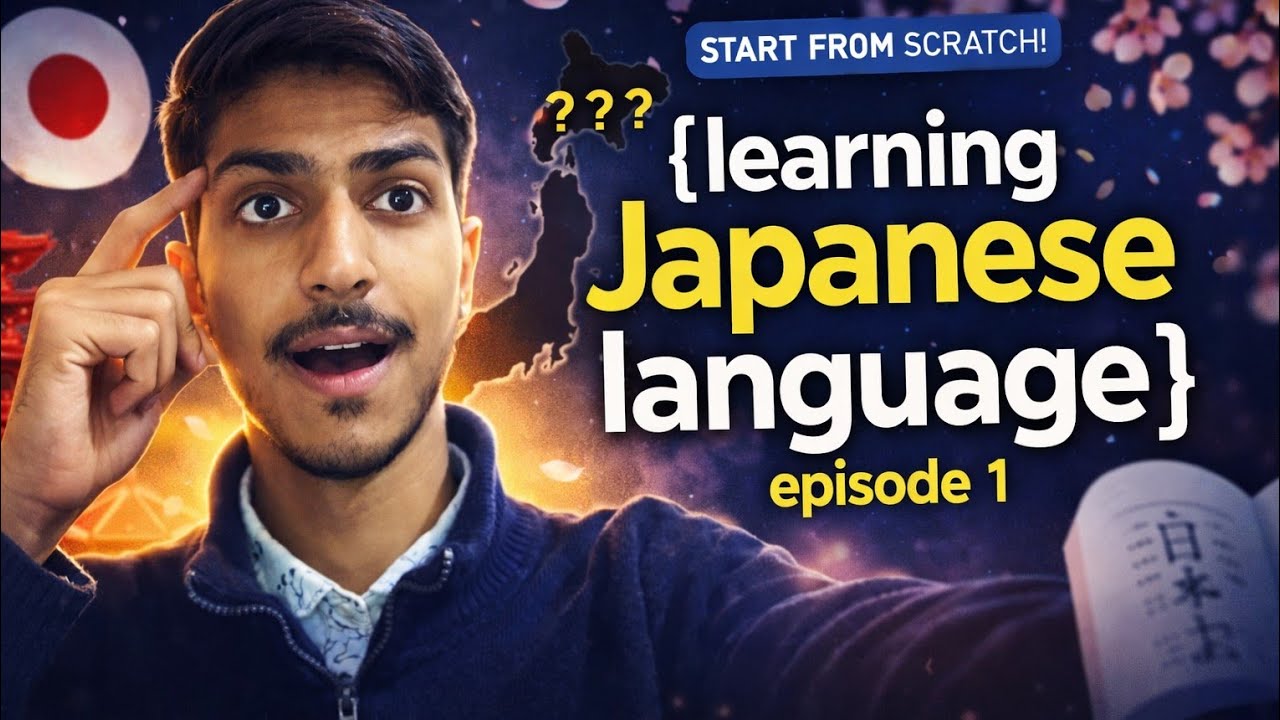 Learning Japanese language episode 1