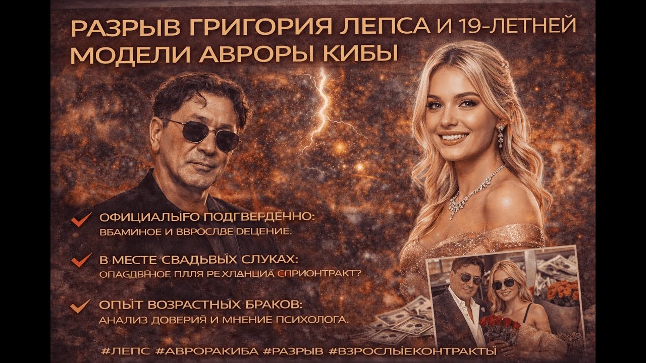 Григорий Лепс и Аврора Киба расстались: Конец контракта или драма в Таиланде? Подробности скандала