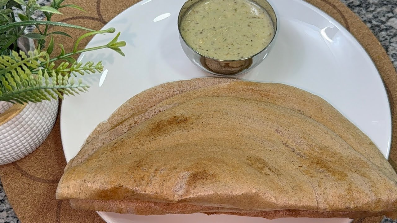 This Red Rice Dosa is So Healthy & Delicious! ఫైబర్ ఎక్కువగా ఉన్న ఎర్ర బియ్యం దోస