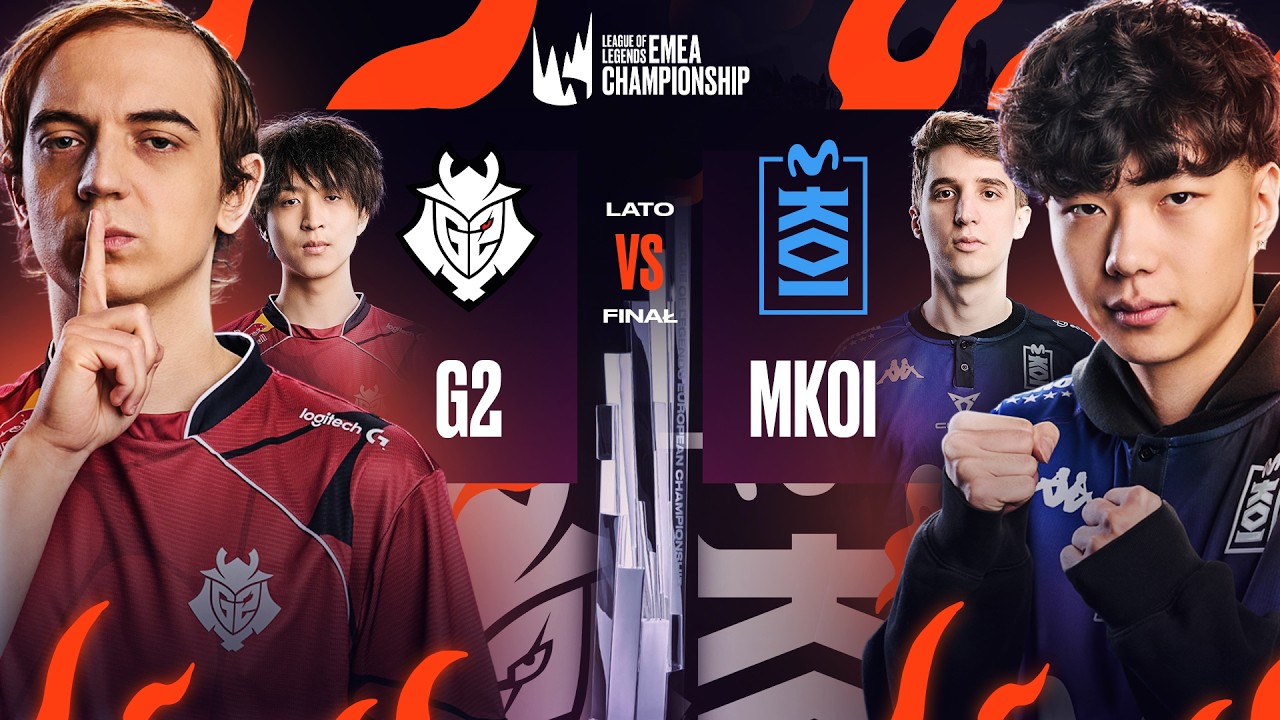 🔴G2 ESPORTS vs MOVISTAR KOI🔴WIELKI FINAŁ PLAYOFFS LEC SUMMER 2026🔴