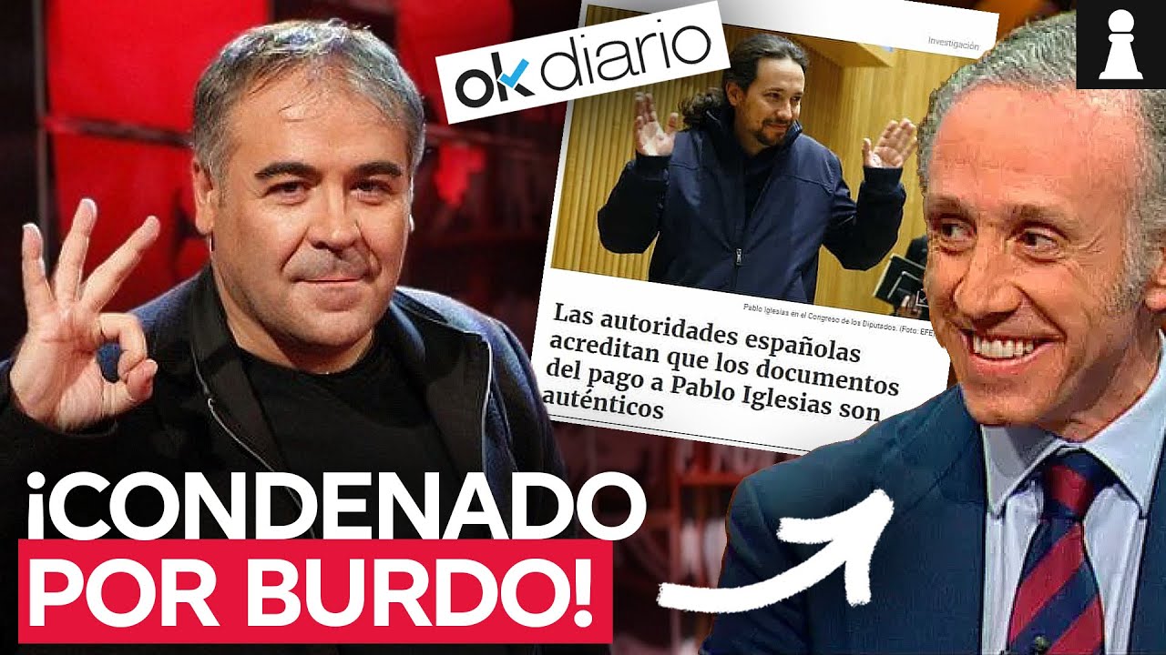 Inda y OkDiario condenados por el bulo de la cuenta en Granadinas de Pablo Iglesias