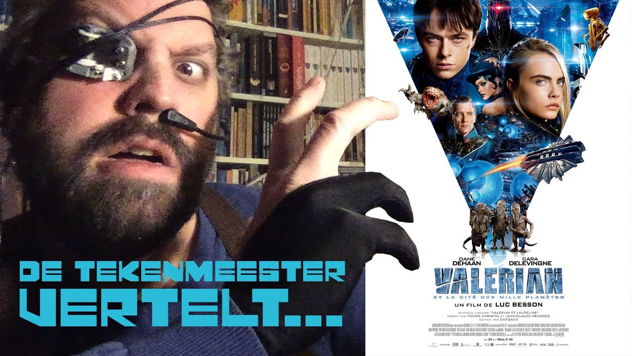 De Tekenmeester vertelt over Valerian and the City of a Thousand Planets
