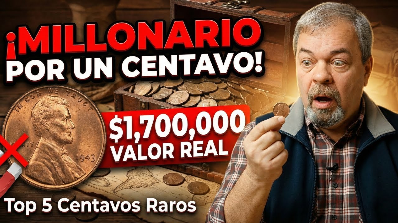 El Centavo de $1,700,000 - Cómo saber si tienes uno | Top 5 Pennies Más Caros.