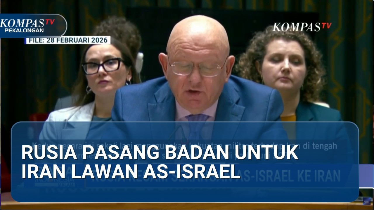 Geger di PBB! Rusia Kecam Aksi Militer AS-Israel, Iran Kini Di Atas Angin?