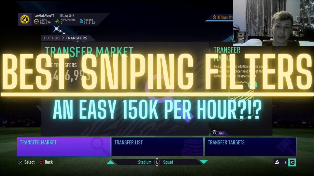 THE 3 BEST SNIPING FILTERS *150K EVERY HOUR* | FIFA 21