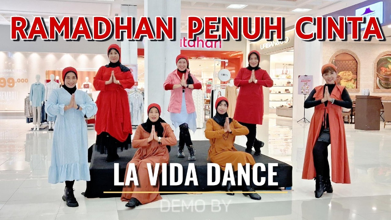 RAMADHAN PENUH CINTA | Line Dance | Demo : LA VIDA | Choreo : Fitriyana (INA) | Beginner | Feb 2026