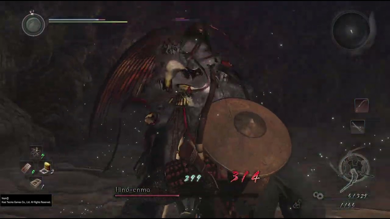 Nioh Boss fight
