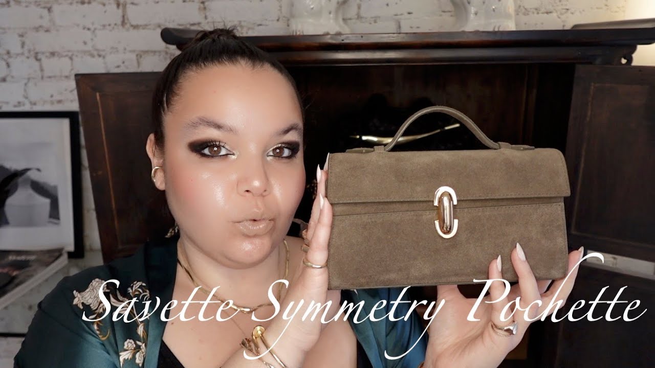 SAVETTE SYMMETRY POCHETTE | Review/What Fits!! One Of The BEST Bags I've Ever Bought 🤎 | Lela Sophia