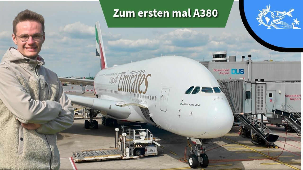 Emirates A380 (Economy Oberdeck)|Eine Kleinigkeit nervt mich den Flug über |JANNIK´S REISEWELT