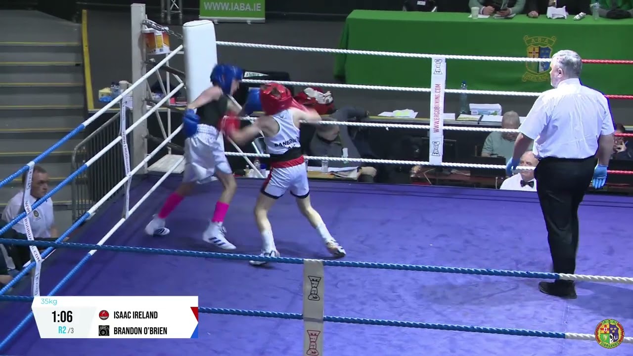 2024 National BG2 Championship: 35kg Isaac Ireland (Banbridge) v Brandon O’Brien (Setanta)