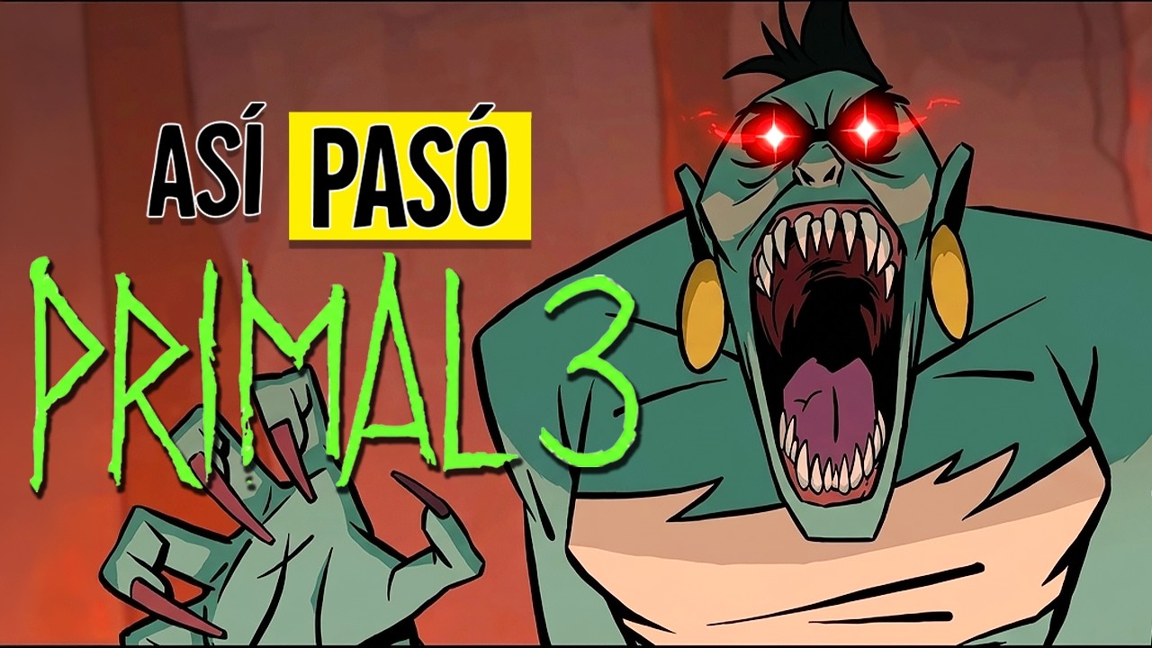 CAPITULO FINAL: PRIMAL (TEMPORADA 3) | RESUMEN EN 16 MINUTOS