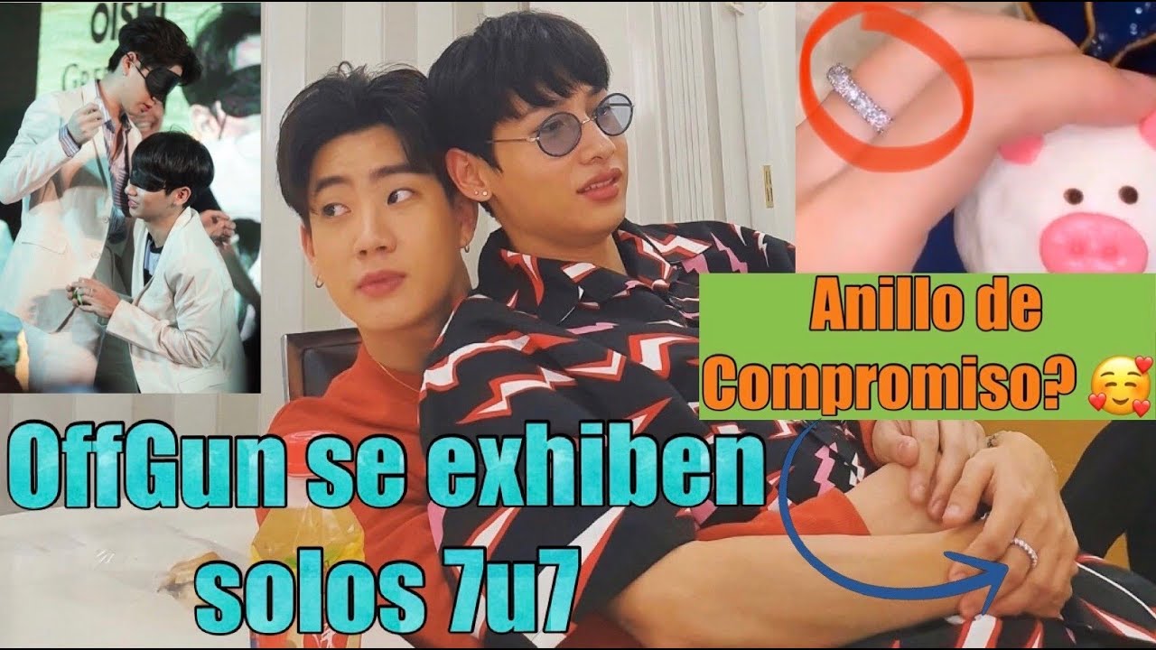 OffGun usan anillo y collar de pareja💚 Mike confirma el OffGun | Yulii Chan
