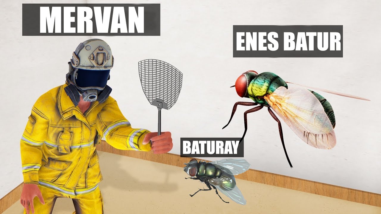 EKİPLE SİNEK TOKATLA veya ÖL OYUNU !! *Slap The Fly*