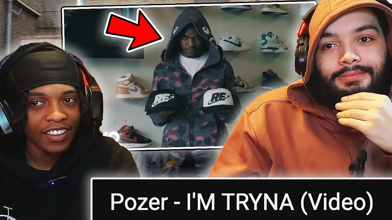 ПЕРВЫЕ ВПЕЧАТЛЕНИЯ 😨 | РЕАКЦИЯ АМЕРИКАНЦЕВ НА POZER — IM TRYNA