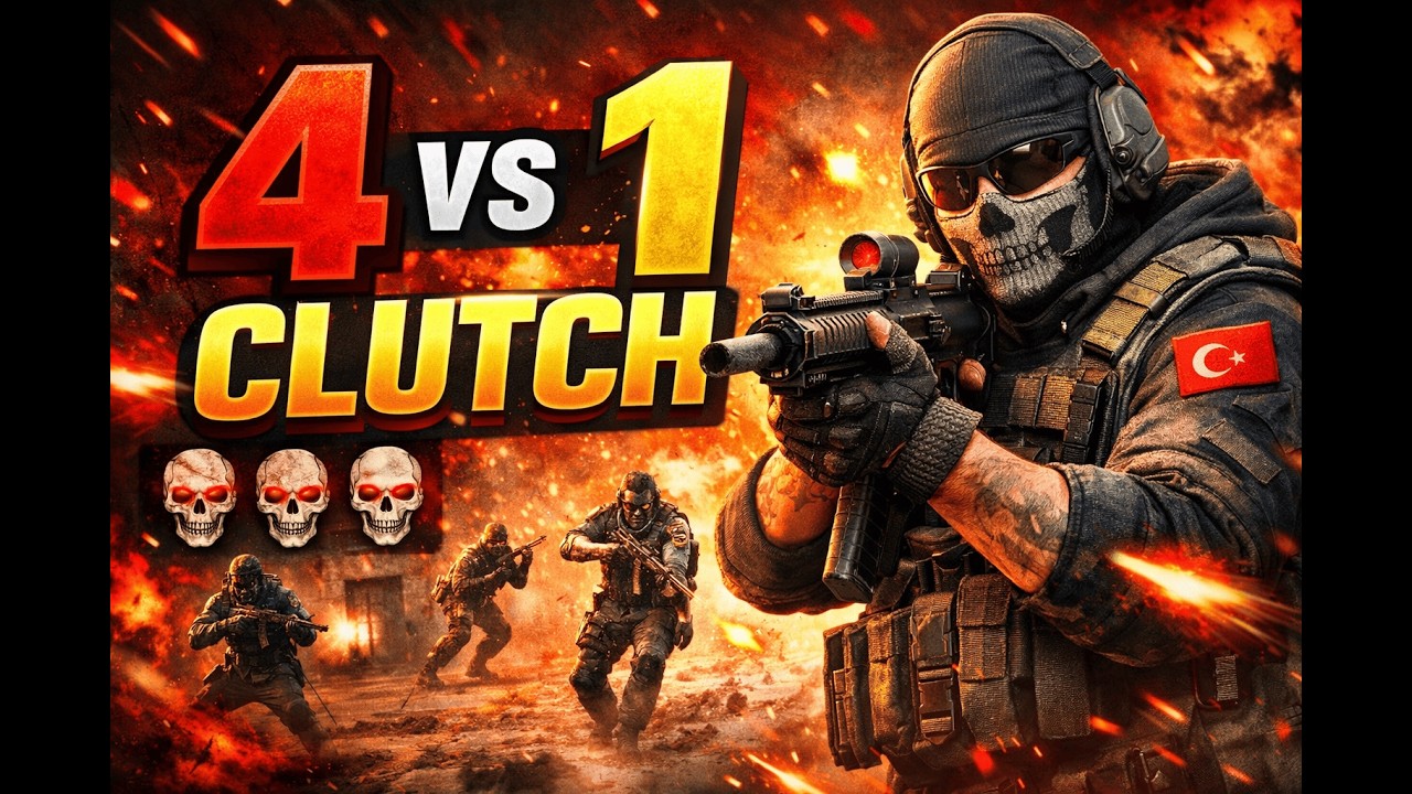 Warzone 4v1 CLUTCH – How Did I Win This?!