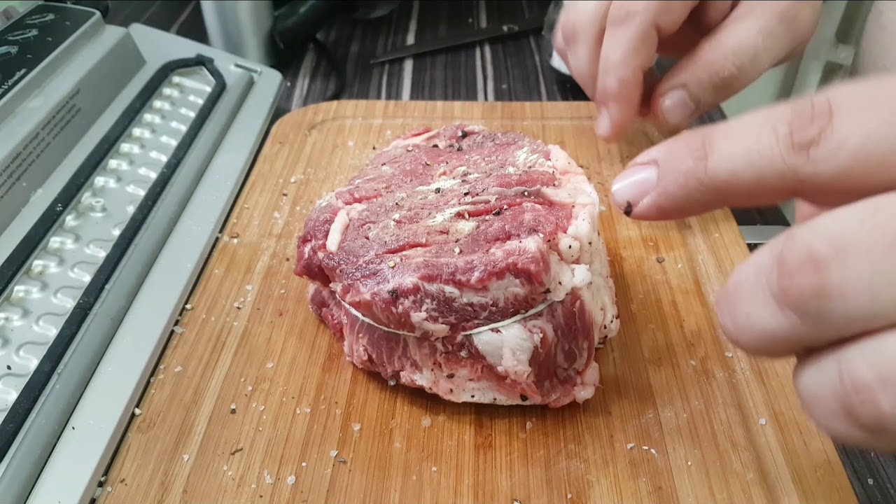 6 CM ANTRİKOTU SU FIRININDA PİŞİRDİM. ( Sous Vide Mantığı nedir ? Antrikot Nasıl Pişirilir? )