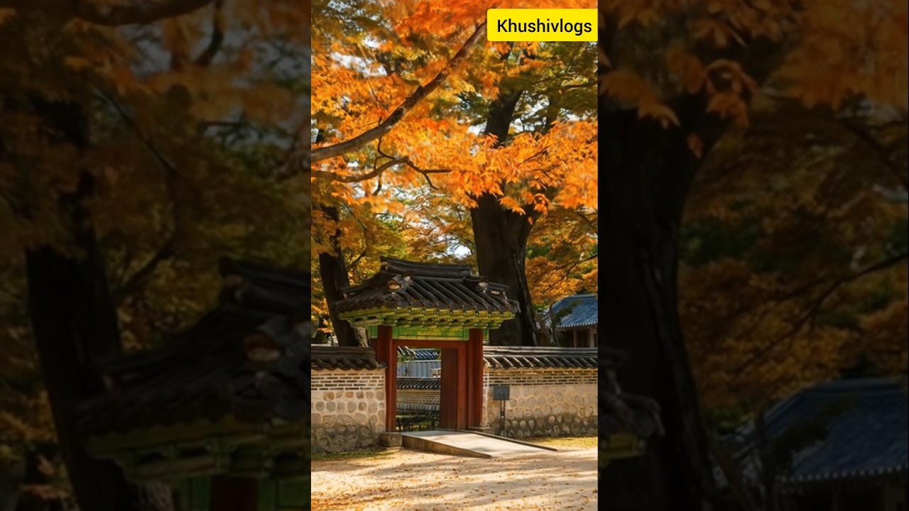 Korea Travel Day 2 😍 Bukchon Hanok Village + Cute Cafes Adventure! ☕ | 