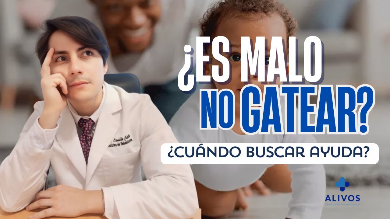 ¿Qué pasa cuando un bebé no gatea? ¿A los cuántos meses debe gatear un bebé?