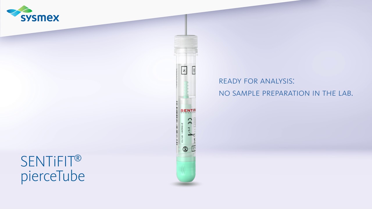 SENTiFIT pierceTube (FOB Gold&reg; test)