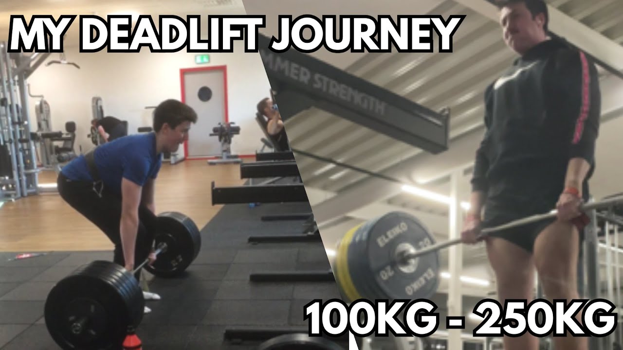 MY DEADLIFT JOURNEY | 100KG - 250KG